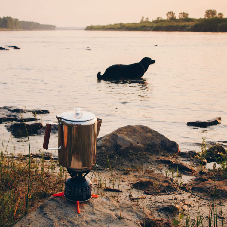 Camping coffee outlet percolator